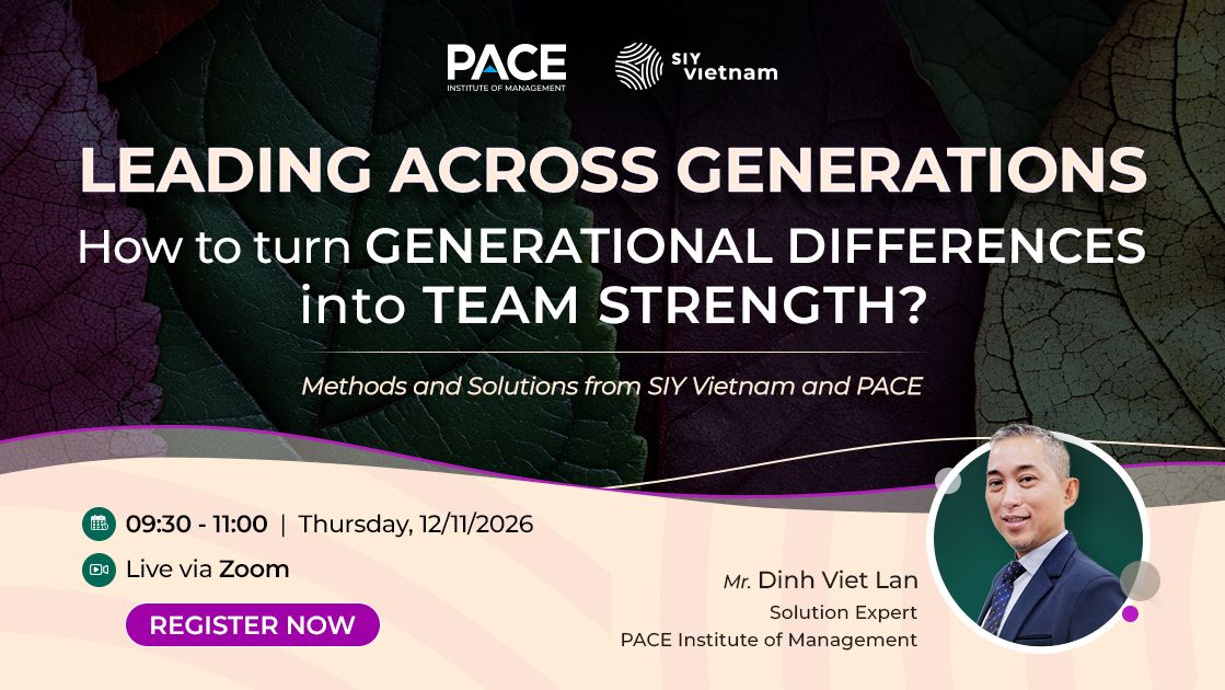 Webinar "LEADING ACROSS GENERATIONS - How to turn GENERATIONAL DIFFERENCES into TEAM STRENGTH?"